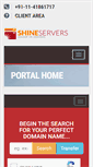 Mobile Screenshot of billing.shineservers.com